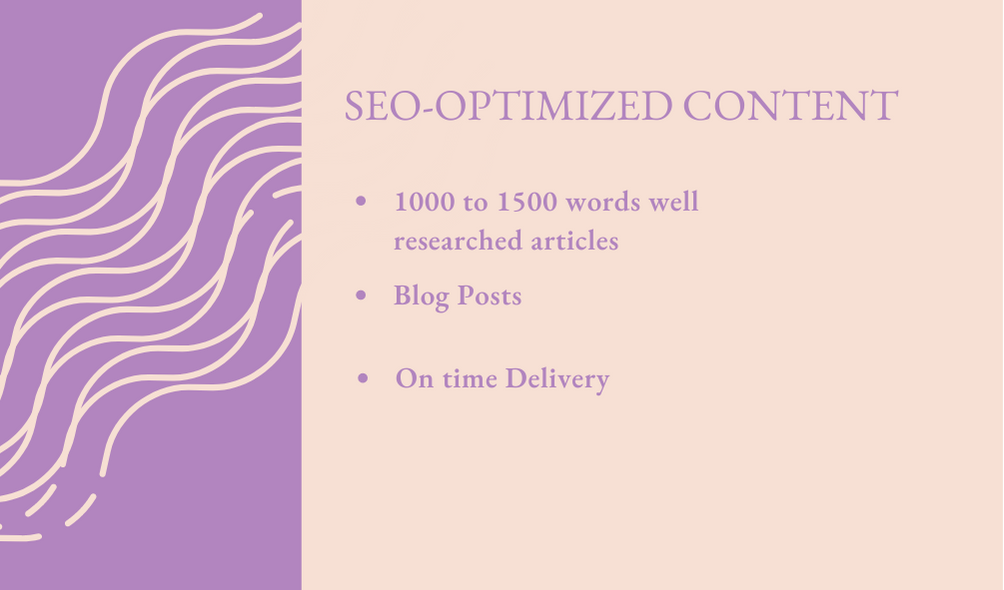 I will create captivating and SEO-optimized blog articles